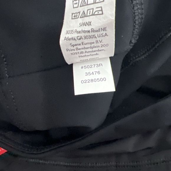 SPANX The Get Moving Pleated Black Skort Skirt Women Size Large Booty Boost - Picture 12 of 12